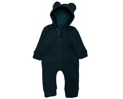 Дитячий ромпер темно-зелений 28