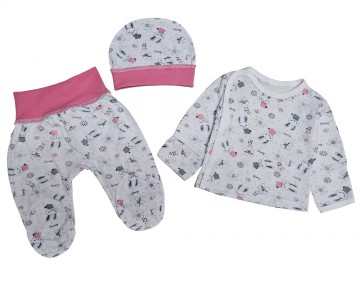 Набір для немовлят кулір рожевий 18