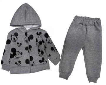 Спортивний костюм на флісі МІКІ сірий (24)
