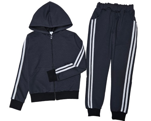 К-м антрацит + білий лампас (40) К-м антрацит + білий лампас (40)