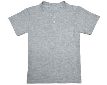 Дитяча футболка Поло сіра (34)