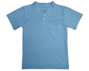 Дитяча футболка Поло блакитна (26)