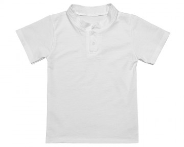 Дитяча футболка Поло біла (32)