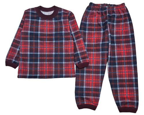 Начісна піжама червона (34)