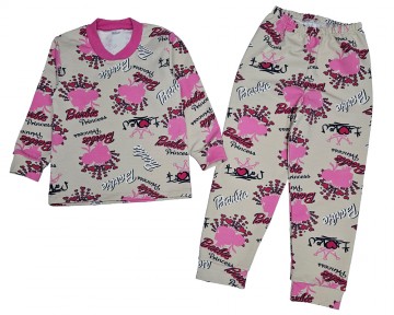 Піжама тепла на байці "Барбі" (26)
