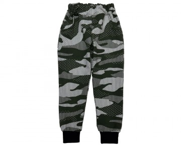 Штани спортивні дитячі камуфляж (28) зелені