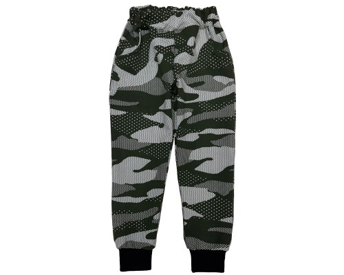 Штани спортивні дитячі камуфляж (36) зелені Штани спортивні дитячі камуфляж (36) зелені