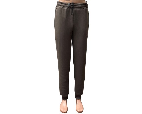 Чоловічі спортивні штани, прямі КОРИЧНЕВІ (52) манжет